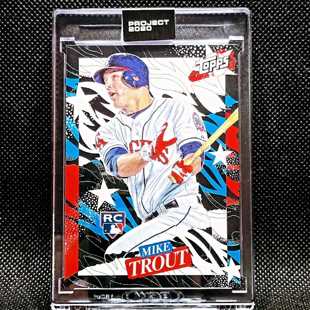 Mike Trout Topps Project 2020 - 2011 Topps Update #282 Tyson Beck MLB Baseball